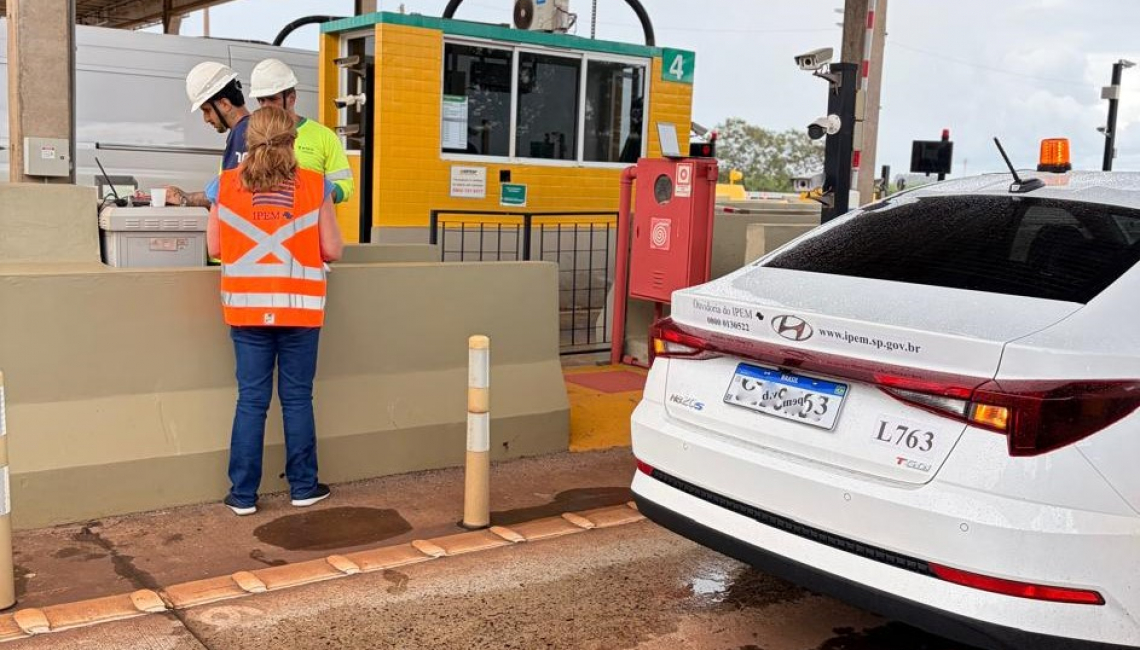 Em Batatais, Ipem-SP verifica radar na rodovia SP-334